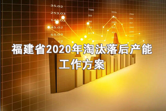 福建省2020年淘汰落后產(chǎn)能工作方案